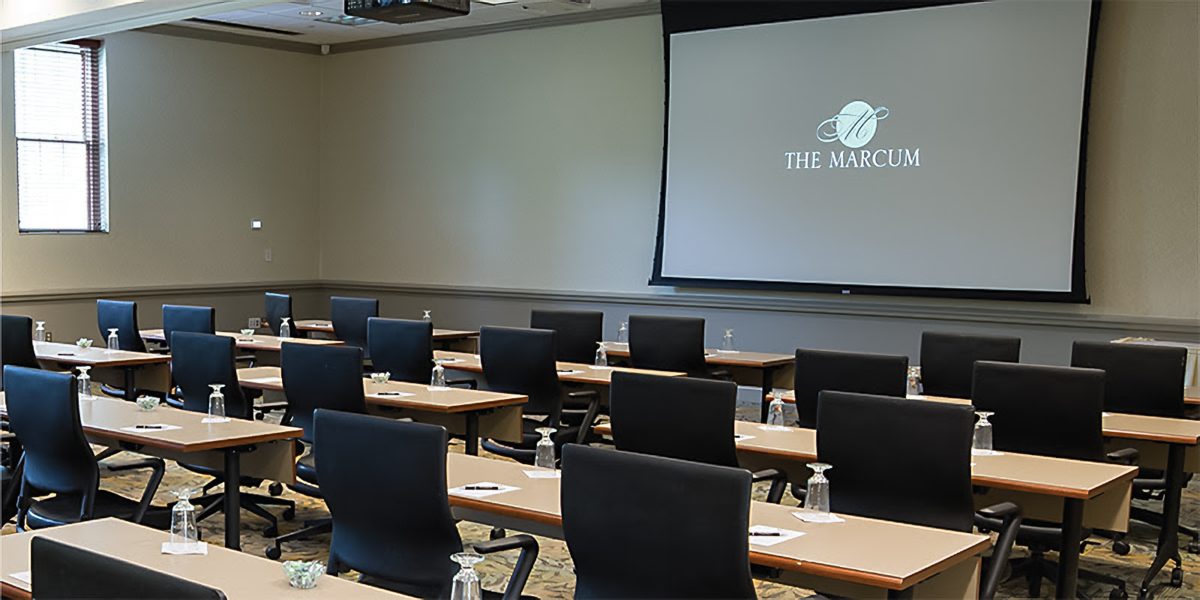 The Marcum conference room