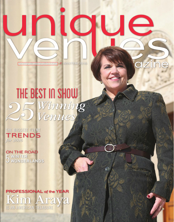 Winter 2016 | Unique Venues Magazine Unique Venues Magazine