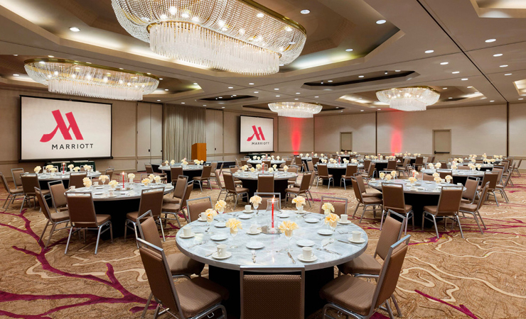 Hotel ballrooms and meeting spaces