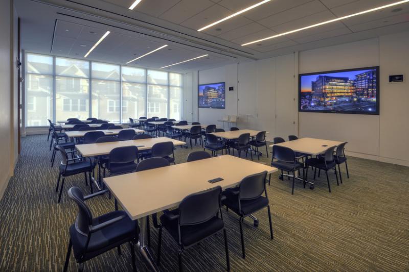 East/West Falls Church Room (Setup: Pods of 5 for 50 People)