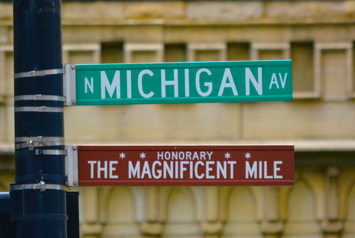 Magnificent Mile Sign - Chicago, IL